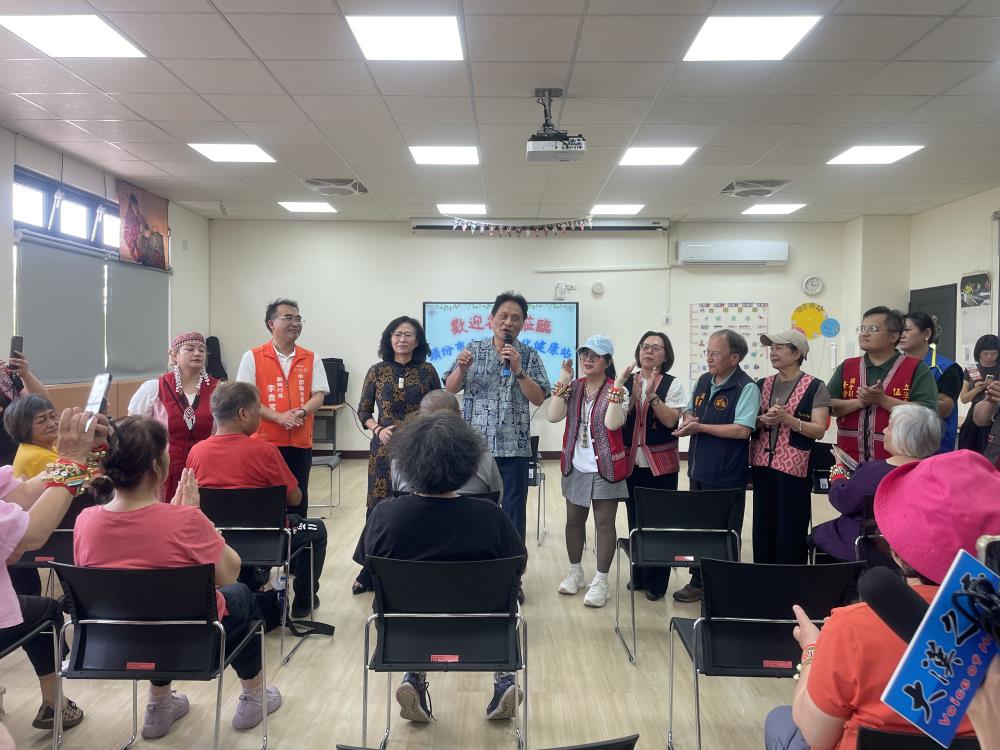2026年5月26日李貴富副執行長出席 「苗栗縣中港區文化健康站揭牌儀式」，共5張圖片