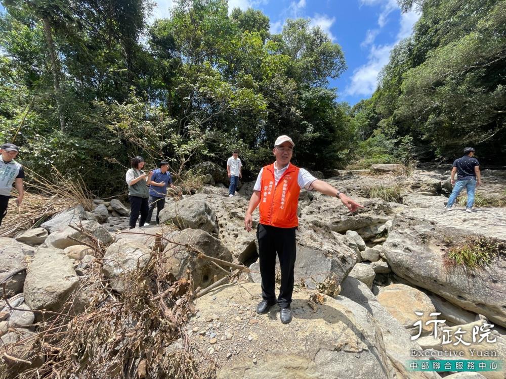 2026年7月21日李副執行長出席苗栗縣南庄鄉東河村、蓮萊村災損現勘，共7張圖片