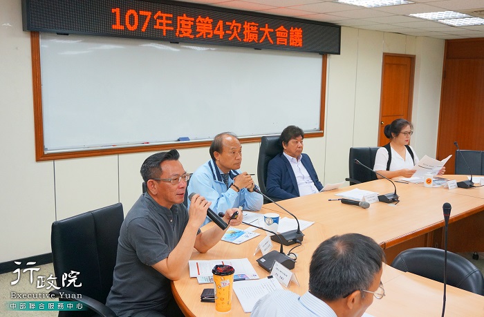 方執行長主持107年第4次擴大會議，共5張圖片